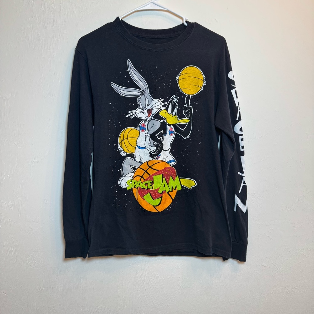 Kids Space Jam Long‎ Sleeve Graphic T-Shirt, size Small, Core 90's Style
